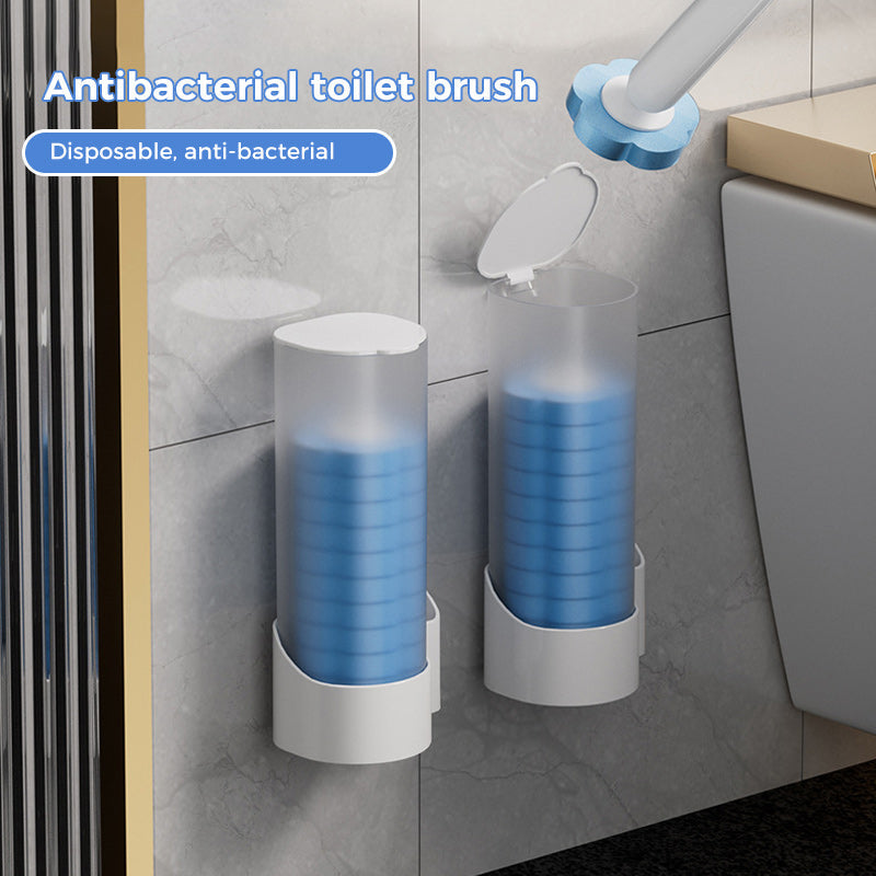 🚽 Last Day Special Price £8.78!!!⚡ Disposable Toilet Cleaning System – Hygienic One-Click Cleaning, No Residue Left, Easy to Use & Disposable 🧼